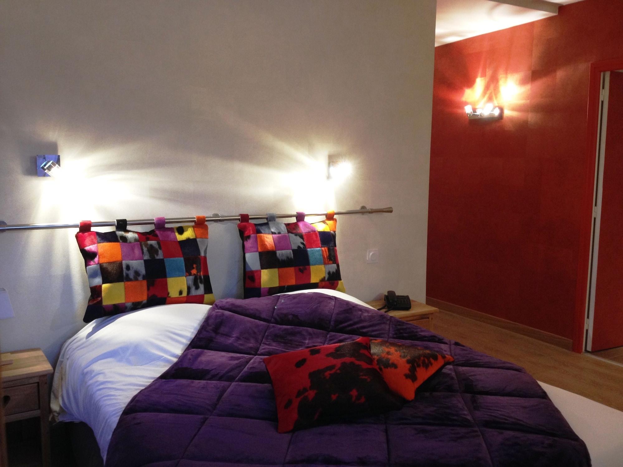 Grandes Rousses Hotel & Spa Alpe d'Huez Ngoại thất bức ảnh A room at the hotel