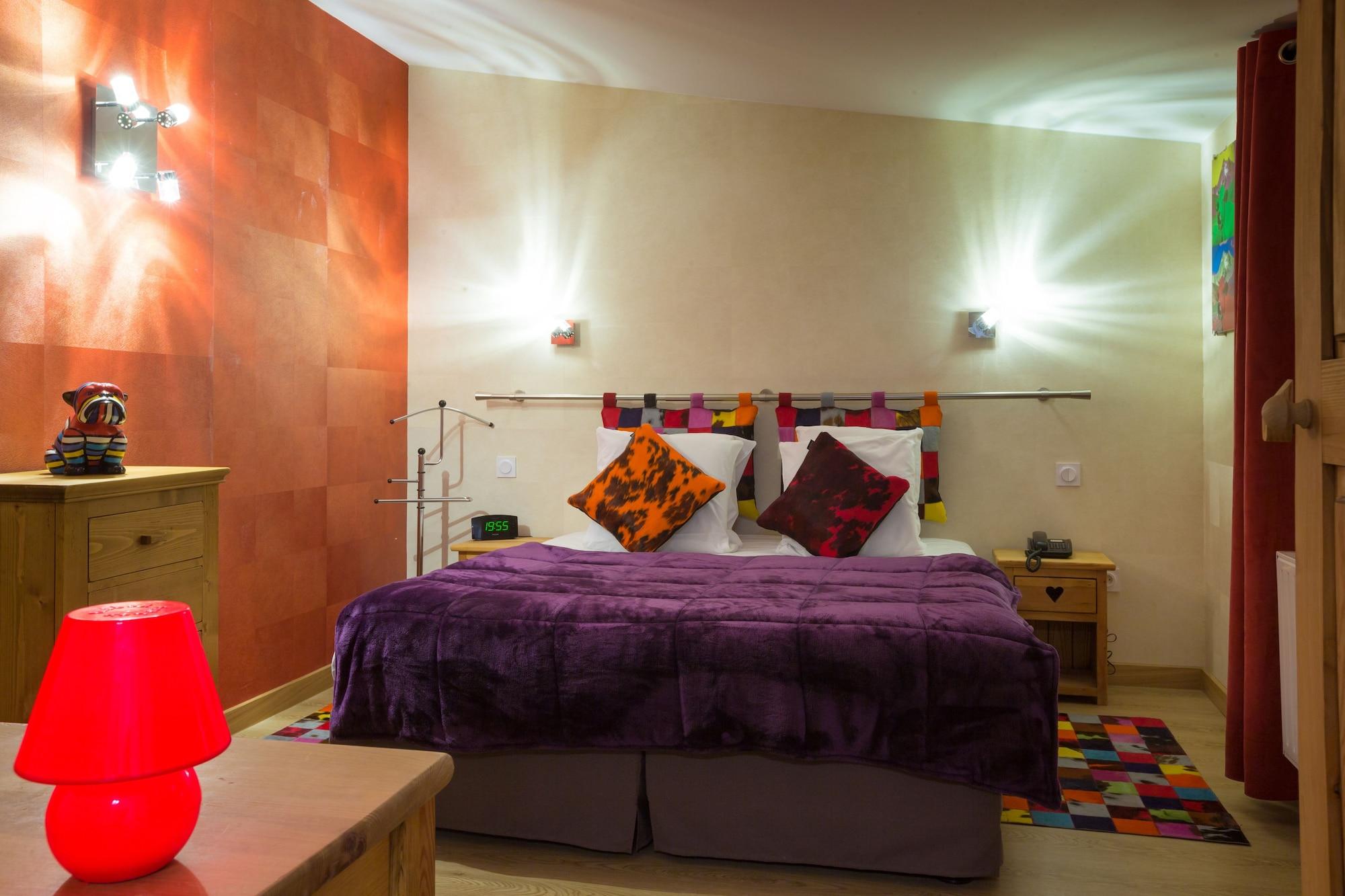 Grandes Rousses Hotel & Spa Alpe d'Huez Ngoại thất bức ảnh A room at the hotel