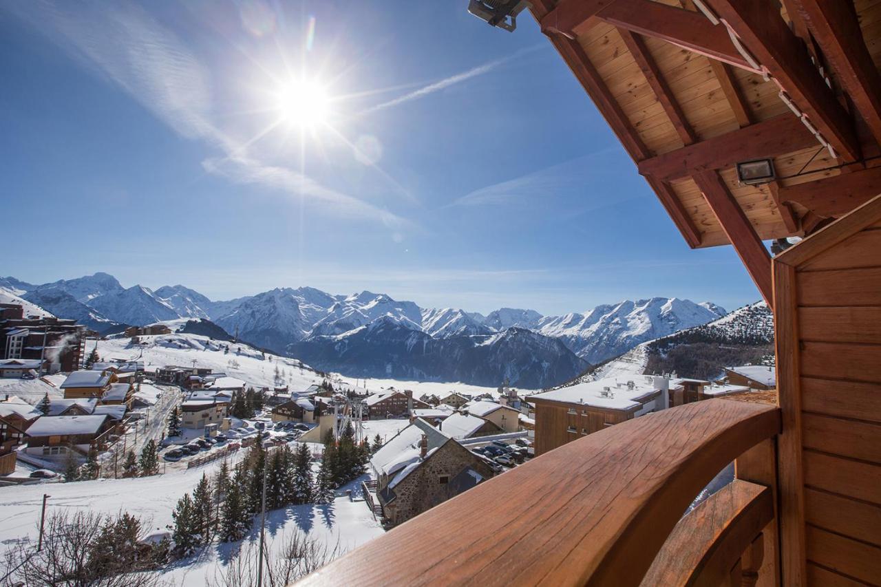 Grandes Rousses Hotel & Spa Alpe d'Huez Ngoại thất bức ảnh View of the resort