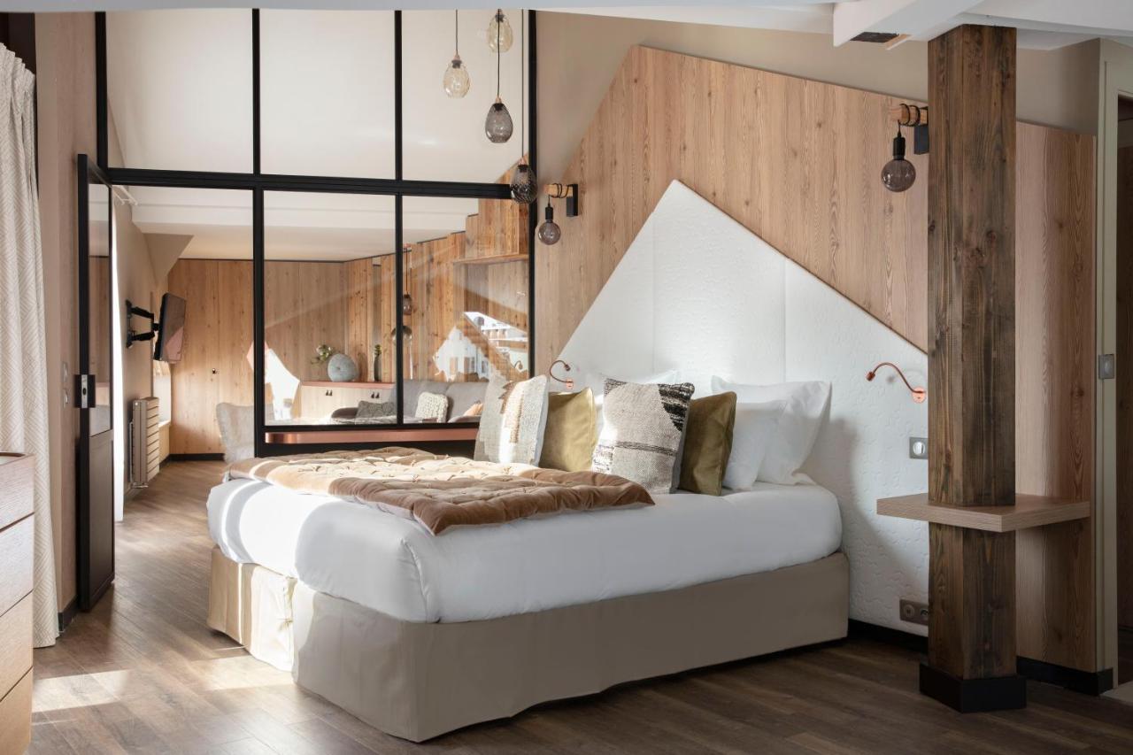 Grandes Rousses Hotel & Spa Alpe d'Huez Ngoại thất bức ảnh A room at the hotel