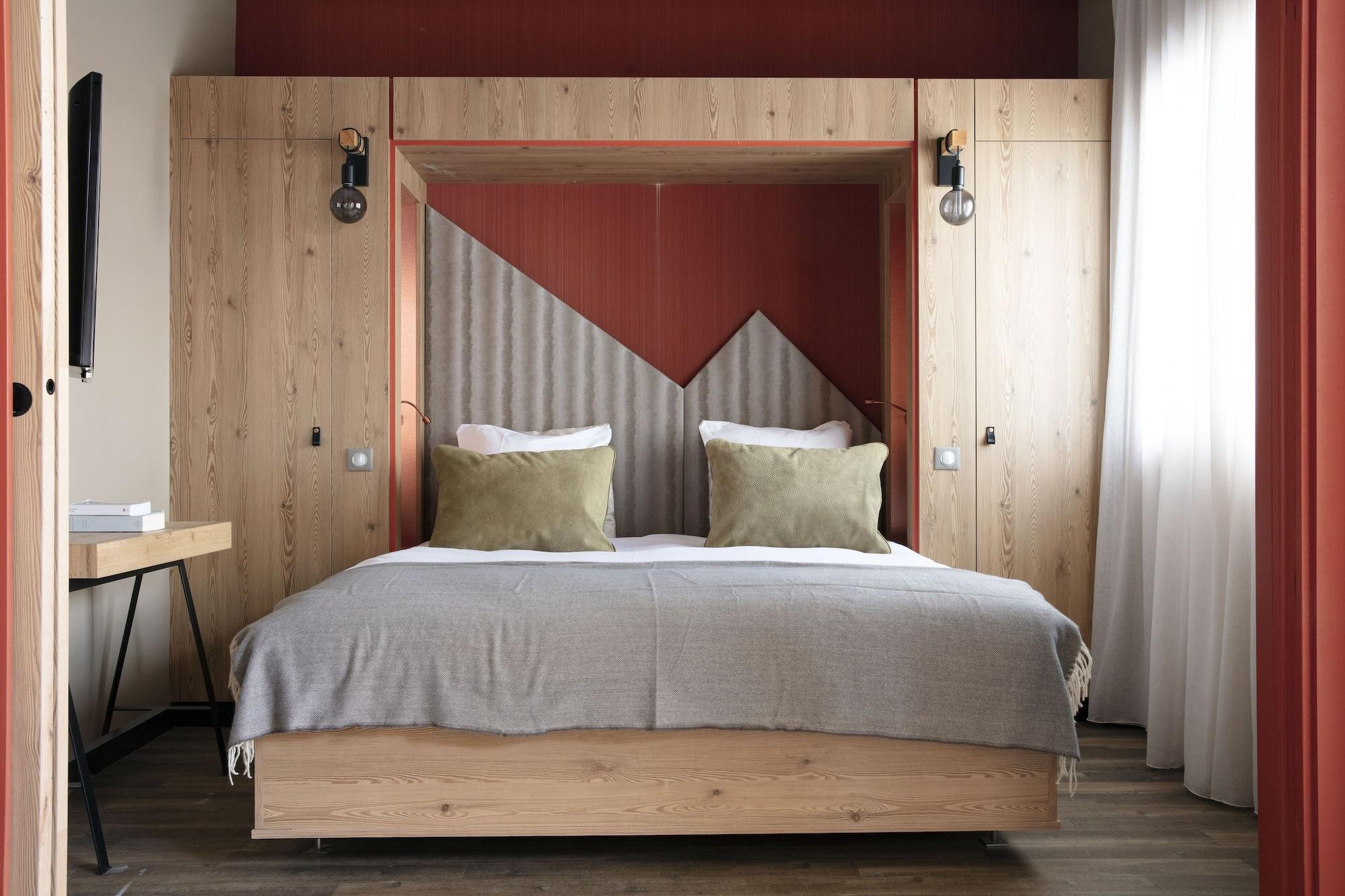 Grandes Rousses Hotel & Spa Alpe d'Huez Ngoại thất bức ảnh A room at the hotel