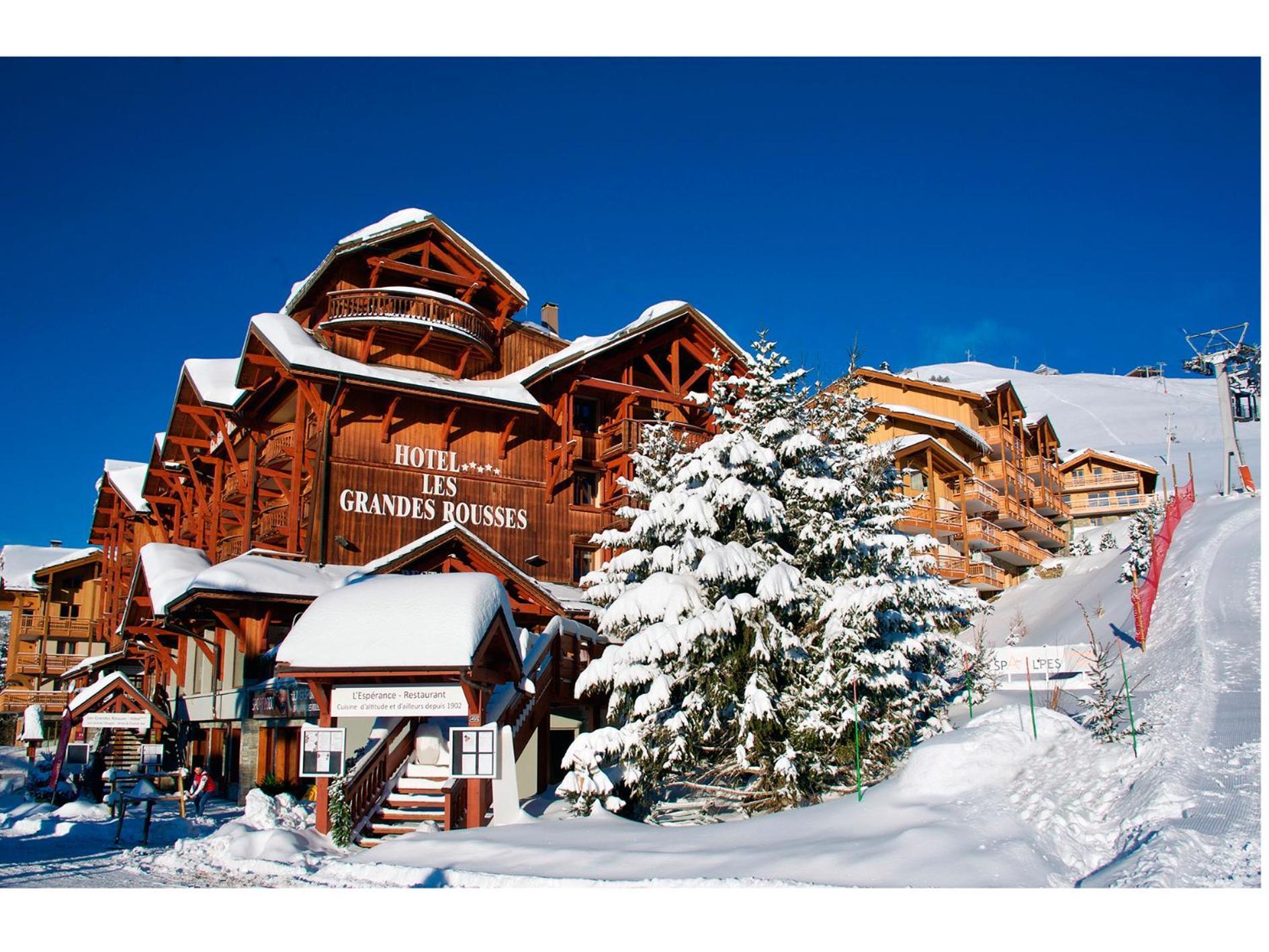 Grandes Rousses Hotel & Spa Alpe d'Huez Ngoại thất bức ảnh Les Saisies