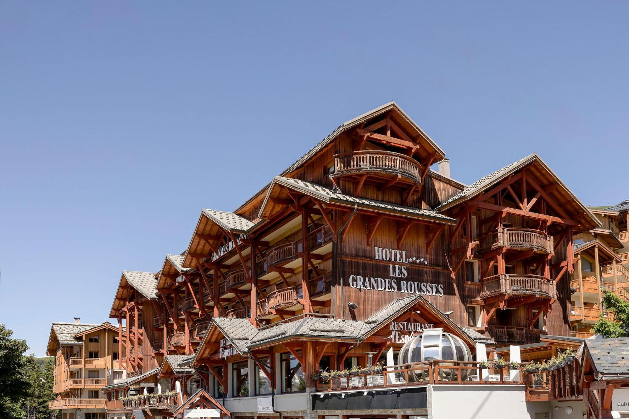 Grandes Rousses Hotel & Spa Alpe d'Huez Ngoại thất bức ảnh Les Saisies