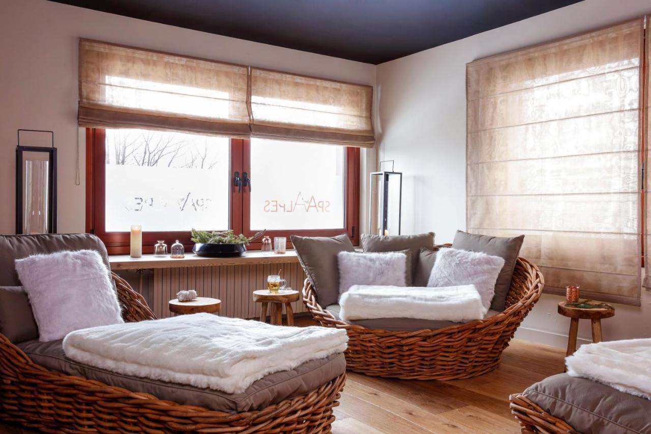 Grandes Rousses Hotel & Spa Alpe d'Huez Ngoại thất bức ảnh The spa at The Ivy Spa
