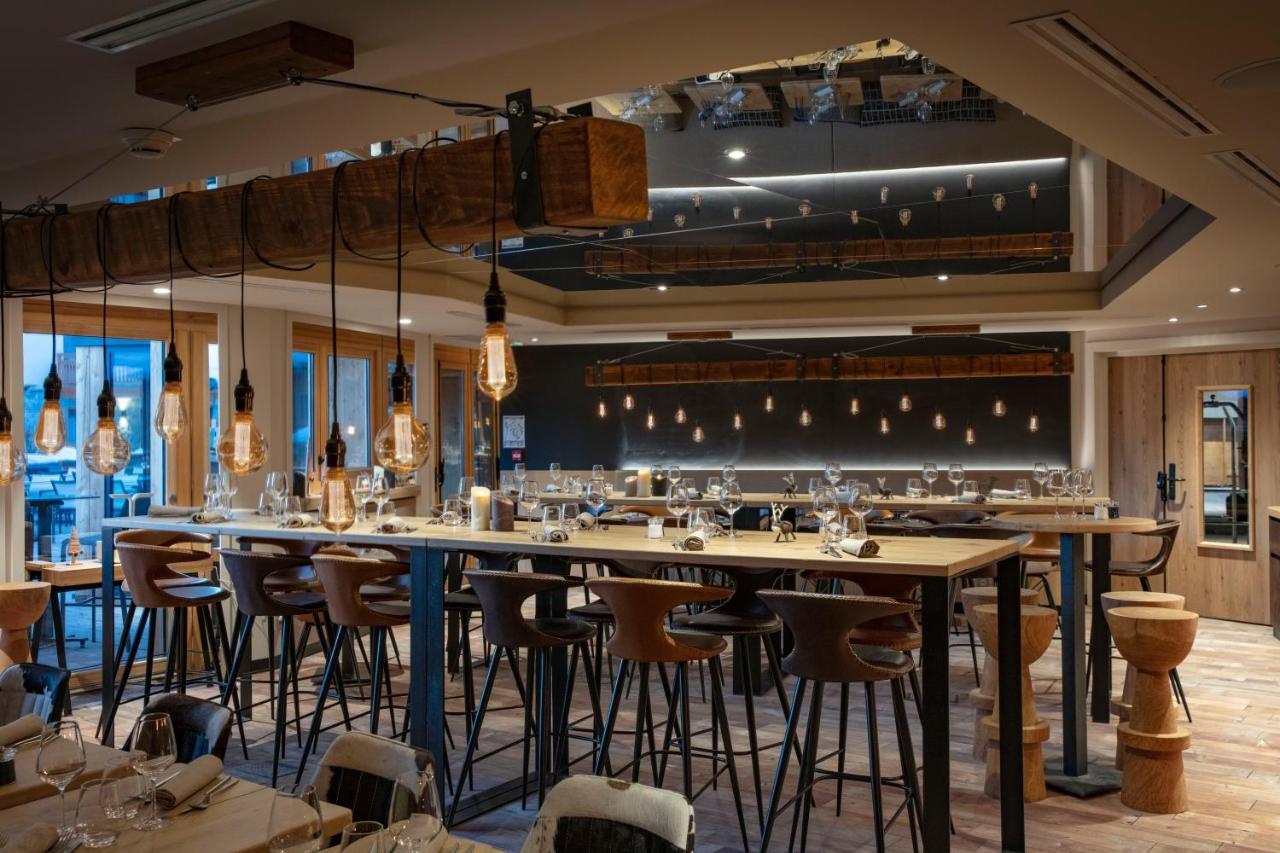 Grandes Rousses Hotel & Spa Alpe d'Huez Ngoại thất bức ảnh The restaurant